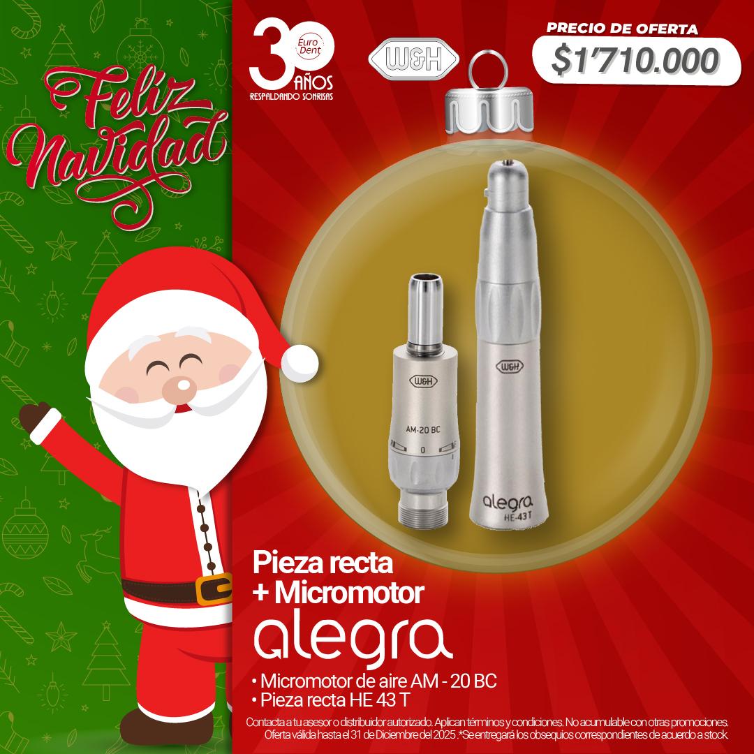 Pieza recta + micromotor